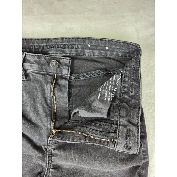 American Eagle Jeans Women's AE Next Level Stretch Super Hi-Rise Jegging Sz 8 - Picture 4 of 15